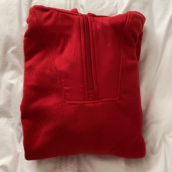 Boys quarter zip long sleeved light fleece hoodie - Picture 7 of 8